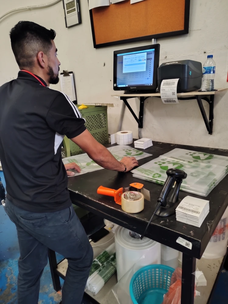 Bobinas con trazabilidad de lotes gestionadas en el sistema